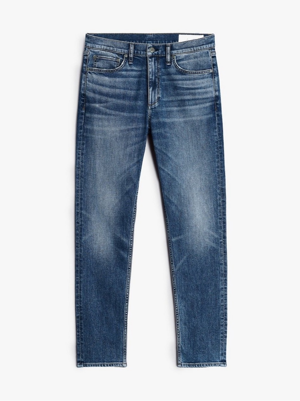 Rag & Bone Fit 2 Slim-Fit Jeans 34" Size 30 Medium Indigo Wash